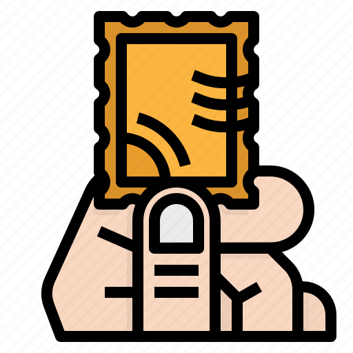 Communications, mailed, mailing, stamp, stamps icon - Download on Iconfinder