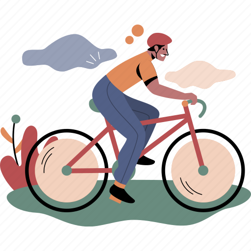 Hobby, cycling, outdoor, adventure, travel, bike, cycle illustration - Download on Iconfinder