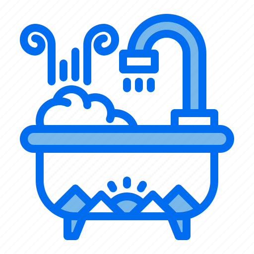 Bath, bathroom, bathtub, hotel, relax, shower icon - Download on Iconfinder