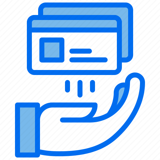Commerce, creditcard, hand, payment, shopping icon - Download on Iconfinder