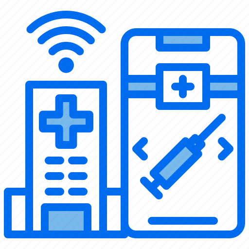 Emergency, hospital, injection, online, phone, wifi icon - Download on Iconfinder