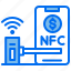 city, coin, money, nfc, phone, portal, wifi 