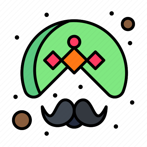 Indian, man, person, turban, wearing icon - Download on Iconfinder