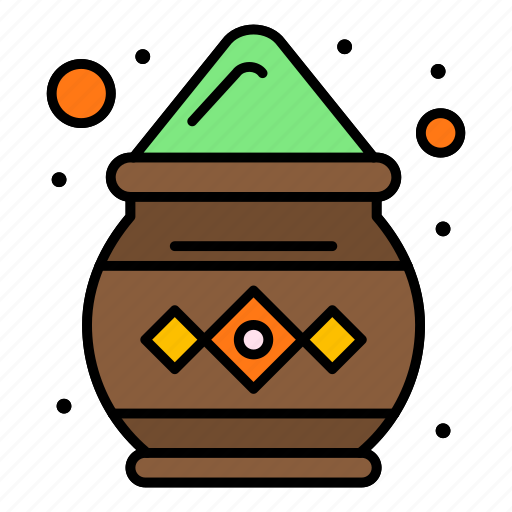 Color, india, pot, powder icon - Download on Iconfinder