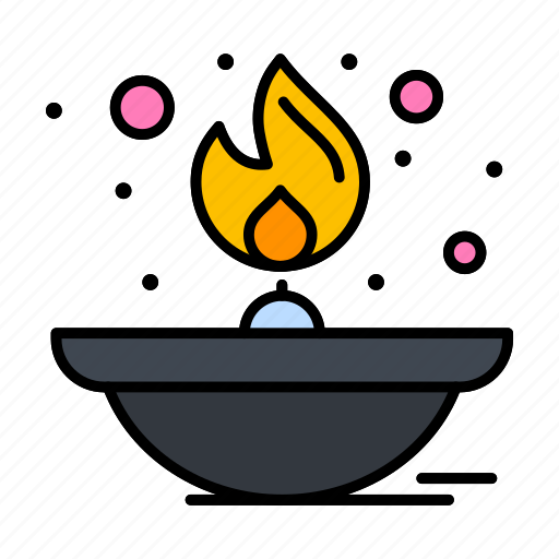 Fire, flame, lamp, light, oil icon - Download on Iconfinder