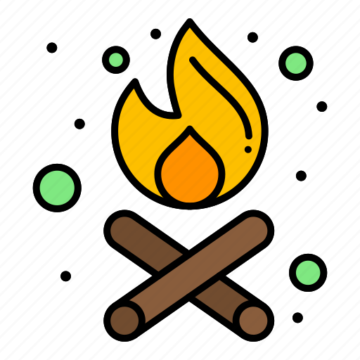 Bonfire, fire, party, time icon - Download on Iconfinder