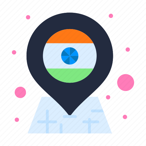 Country, flag, india, location icon - Download on Iconfinder