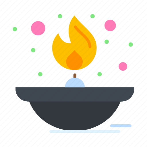 Fire, flame, lamp, light, oil icon - Download on Iconfinder