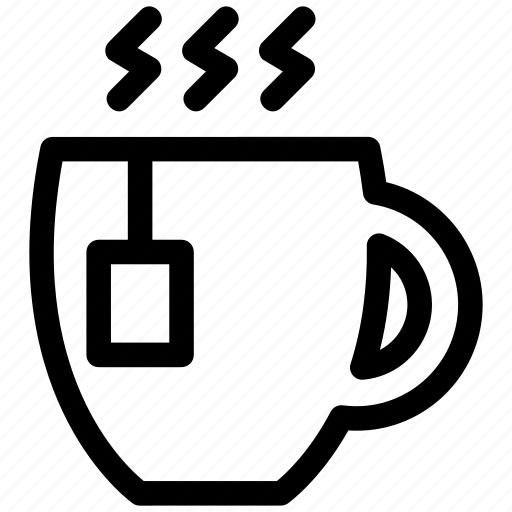 Teacup, tea, drink, cup, hot, beverage icon - Download on Iconfinder