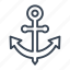 anchor, boat, marine, ship 