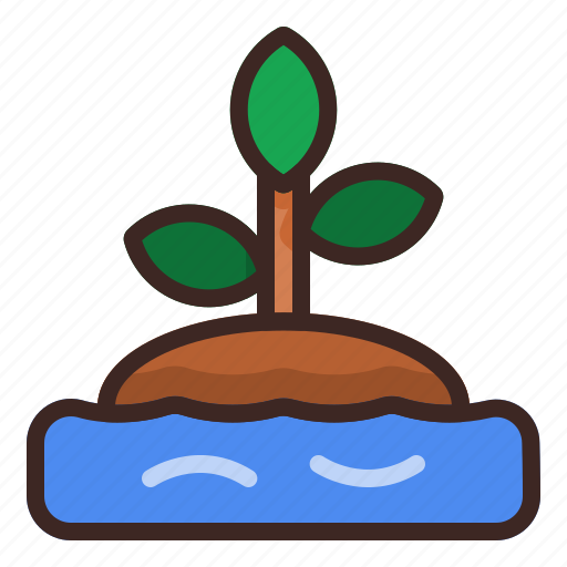 Plant, tree, ecology, holiday, nature, water icon - Download on Iconfinder