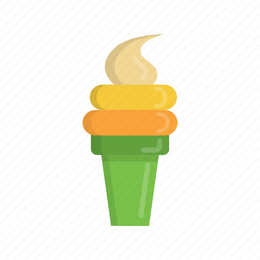 Beach, cone, dessert, food, ice, ice cream, summer icon - Download on Iconfinder
