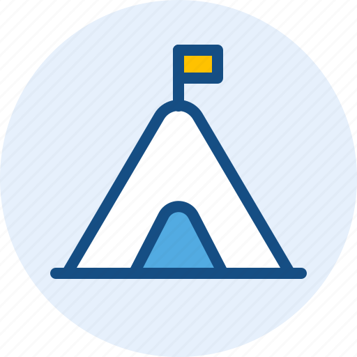 Camp, celebration, holiday, tent icon - Download on Iconfinder