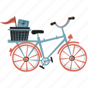 bicycle, bike, trip, transportation, sport