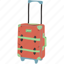 baggage, case, travel, airport, luggage, vacation