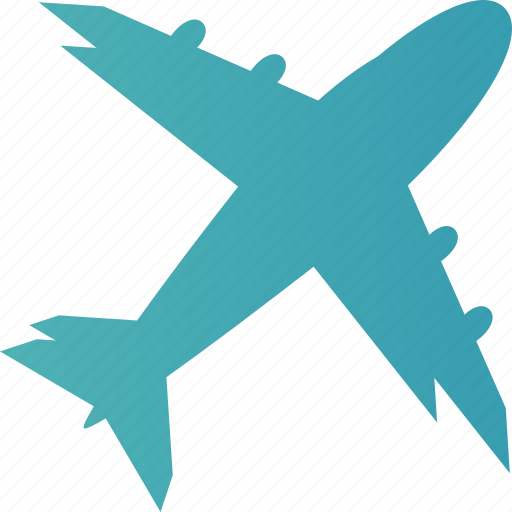 Travel, transportation, airplane, flight, aircraft, plane, airport icon - Download on Iconfinder