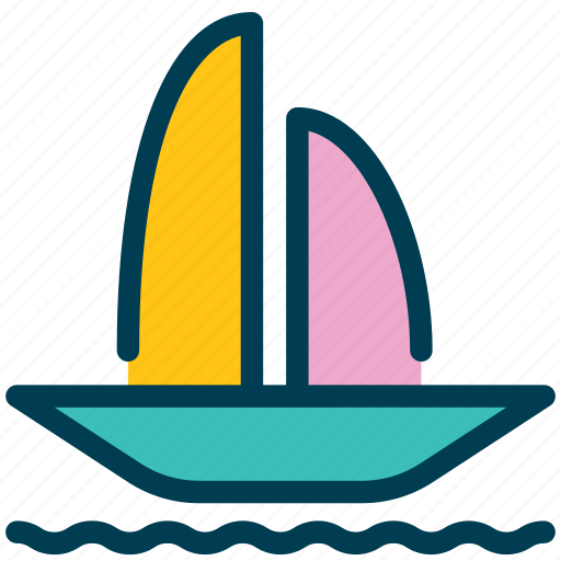 Summer, boat, ship, sea, yacht, ocean icon - Download on Iconfinder