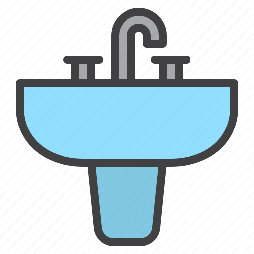 Sink, household, equipment, faucet icon - Download on Iconfinder