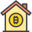 bitcoin, home, property, smart 