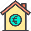 euro, home, money, property, smart 