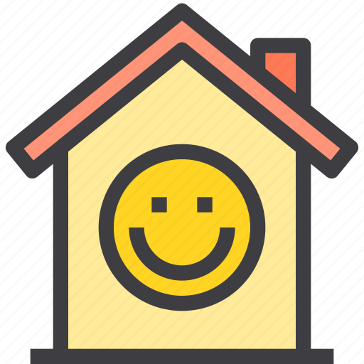 Happy, home, property, smart icon - Download on Iconfinder