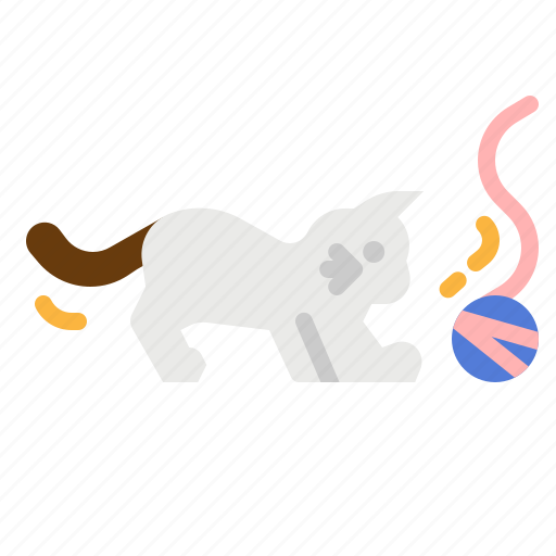 Cat, people, person, pet, play icon - Download on Iconfinder
