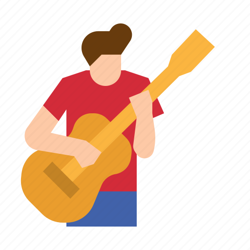 Acoustic, guitar, multimedia, music, playing icon - Download on Iconfinder