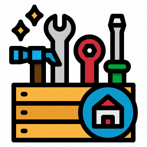 Fix, fixing, home, house, wrench icon - Download on Iconfinder