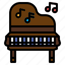 grand, instrument, musical, piano