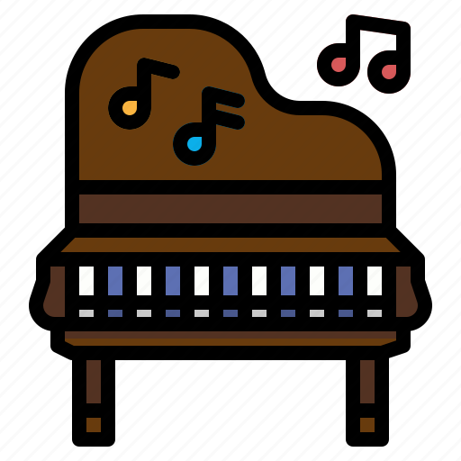 Grand, instrument, musical, piano icon - Download on Iconfinder