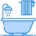 bath, bathtub, jacuzzi tub, shower, shower tub