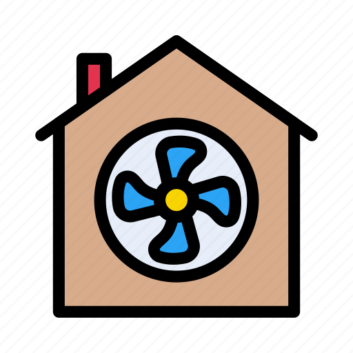 Office, building, home, cooling, fan icon - Download on Iconfinder