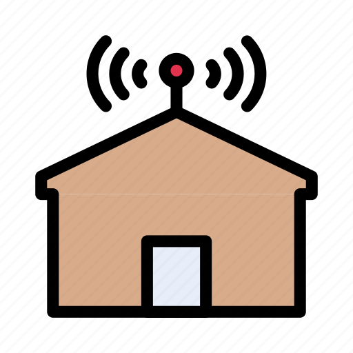 Office, signal, home, house, wireless icon - Download on Iconfinder