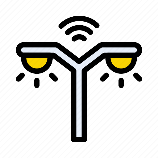 Lamp, signal, technology, light, bulb icon - Download on Iconfinder