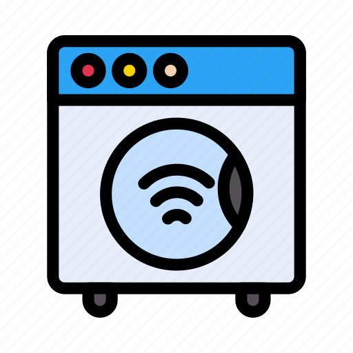 Laundry, washing, machine, automatic, technology icon - Download on Iconfinder