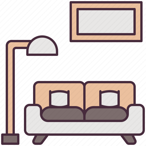 Living, room, sofa, couch, relax, rest, furniture icon - Download on Iconfinder