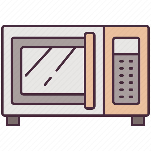 Microwave, oven, cooking, heating, kitchenware, technology, electronics icon - Download on Iconfinder