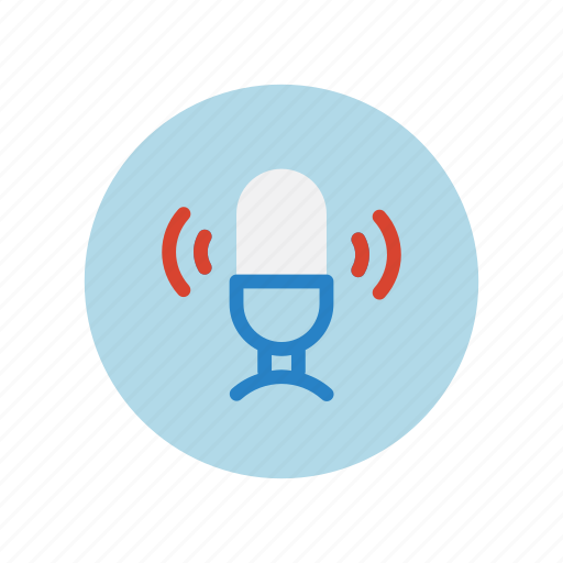 Podcast, interview, speech, people, meeting, conversation, conference icon - Download on Iconfinder