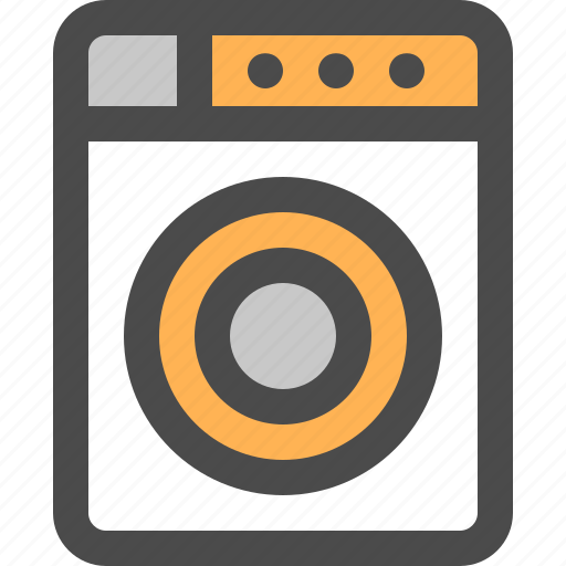Appliance, housework, laundry, machine, washing icon - Download on Iconfinder