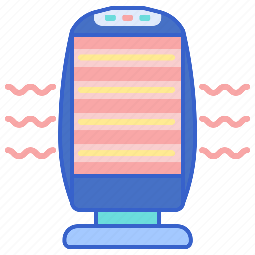 Electric, heater, heat icon - Download on Iconfinder