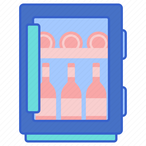 Cooler, wine, fridge icon - Download on Iconfinder