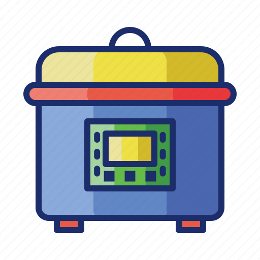 Appliance, cooker, kitchen, slow icon - Download on Iconfinder