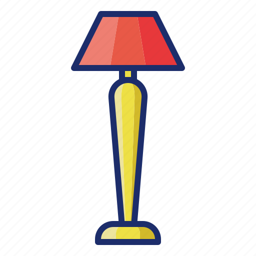 Appliance, lamp, light, standing icon - Download on Iconfinder