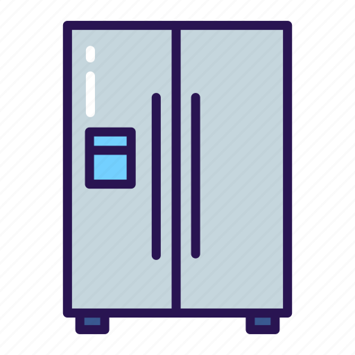 Device, electric, fridge icon - Download on Iconfinder