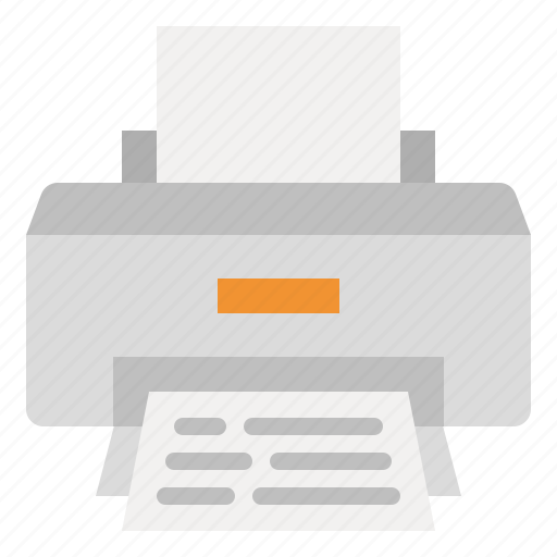Printer, print, paper, office, machine icon - Download on Iconfinder