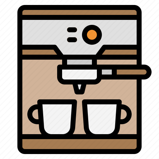 Coffee, machine, drink, hot, maker icon - Download on Iconfinder