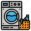 washing, machine, appliances, household, laundry 