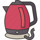 kettle, electric, water, hot, household