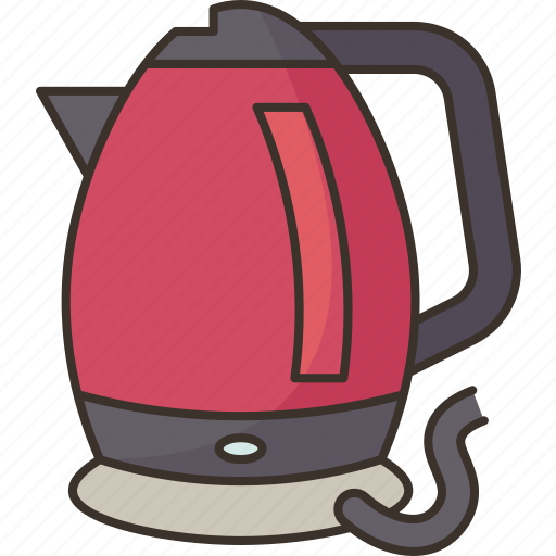 Kettle, electric, water, hot, household icon - Download on Iconfinder