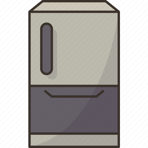 Refrigerator, cooler, fridge, kitchen, household icon - Download on Iconfinder
